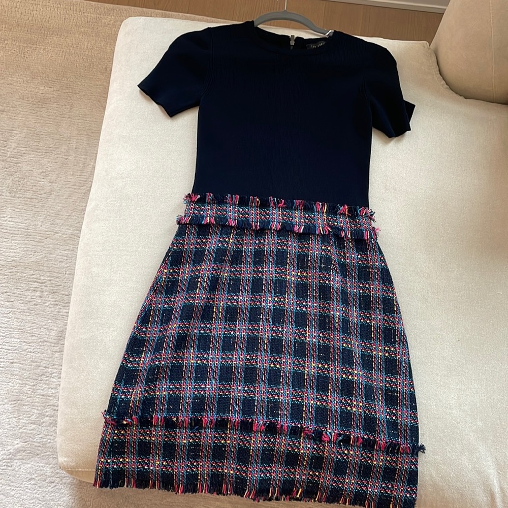 Ted baker short sleeve dress